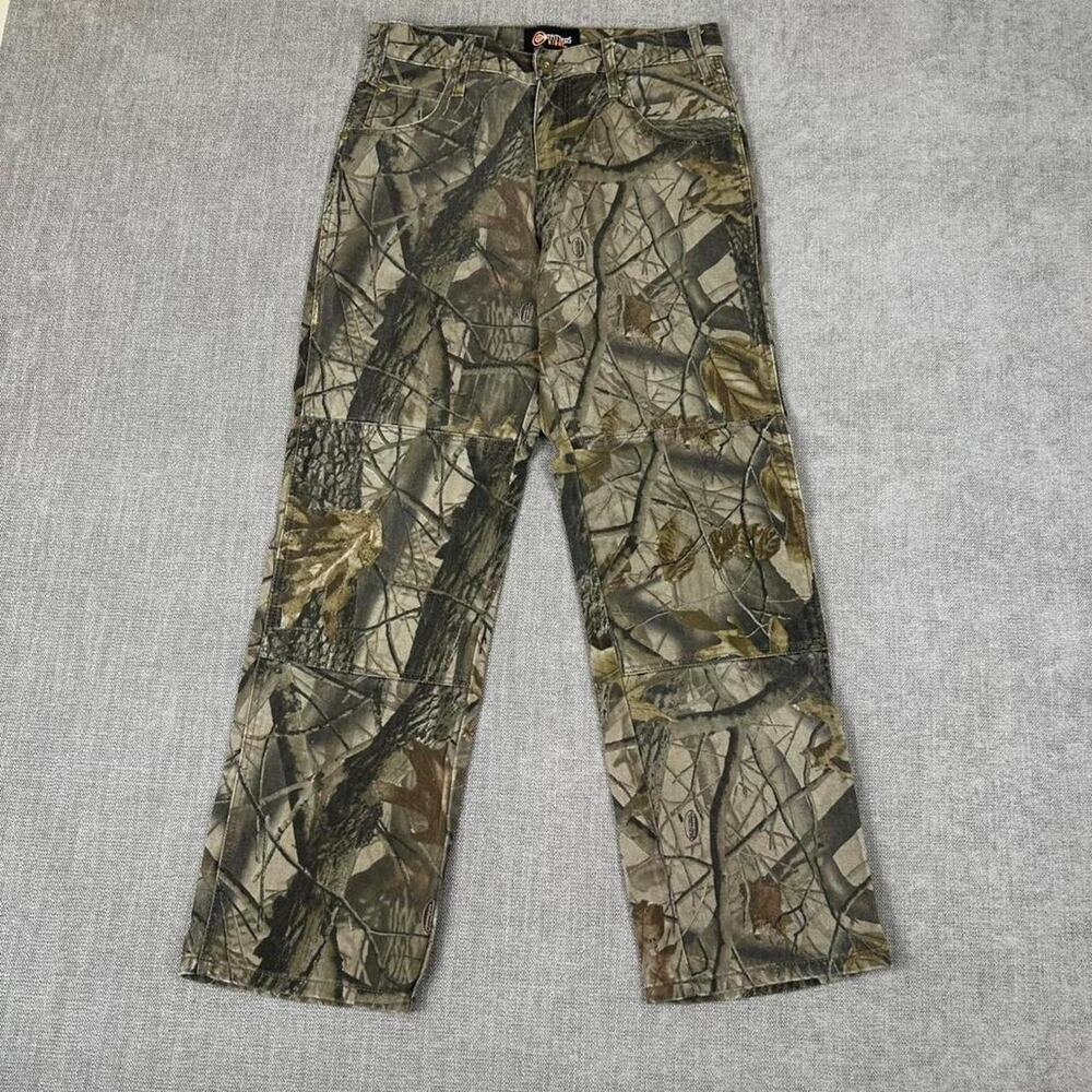 Y2K Outfitters Ridge Realtree Camo Double knee Pants - Picture 3 of 8
